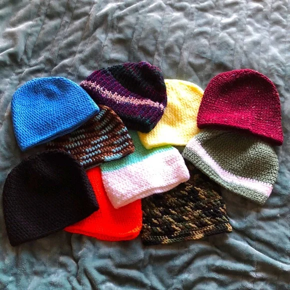 Handwoven beanies!!!❤️❤️ - Picture 1 of 5